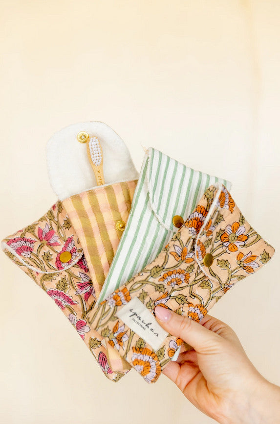 Enveloppe Suna - Champêtre aubergine — Apaches collections , Lyon