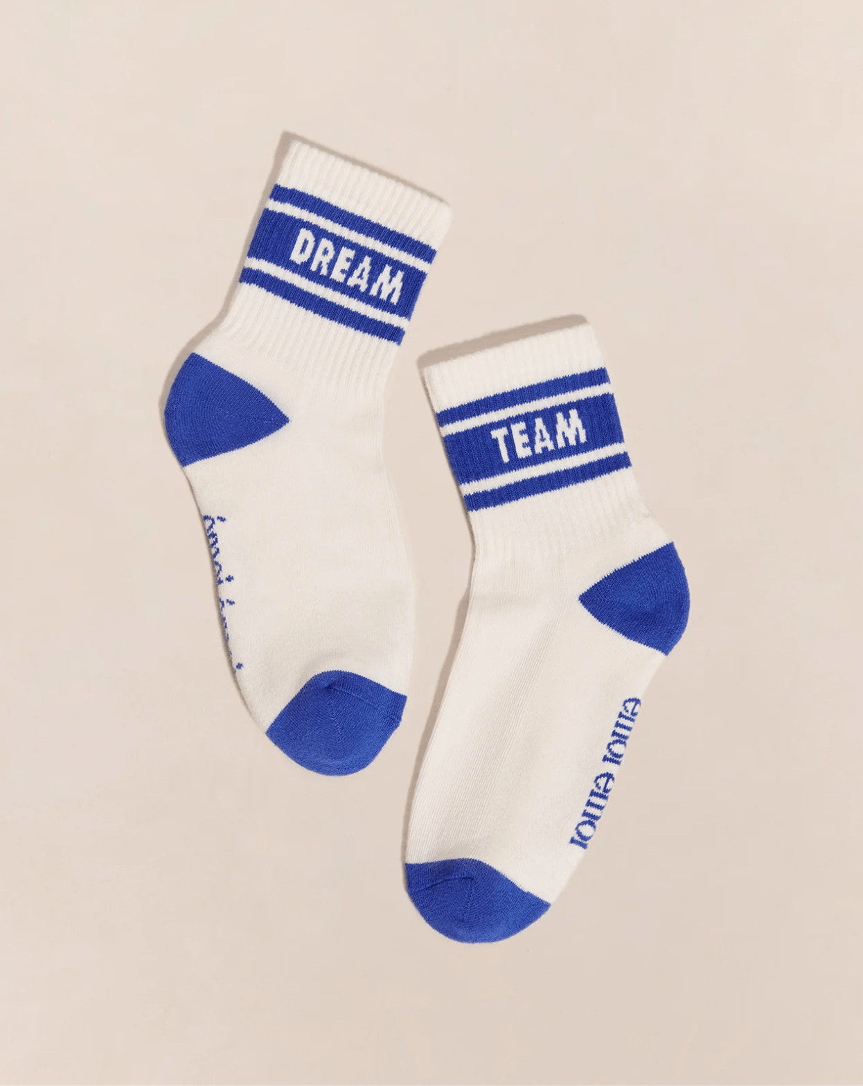 Chaussettes Dream team - Crème - Taille 36/40 — Émoi émoi , Lyon