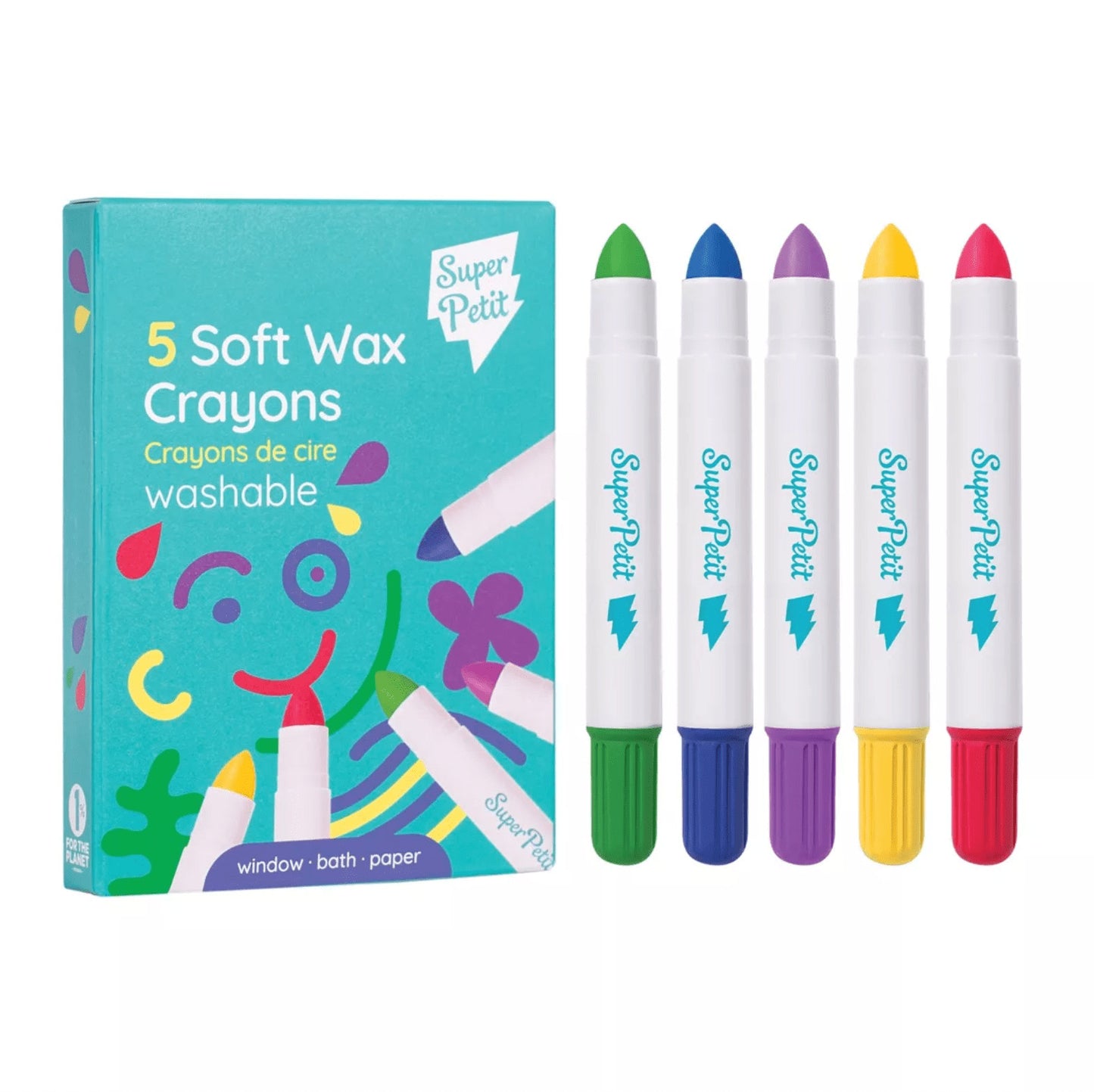 5 crayons de cire twistables - Soft — Super Petit , Lyon