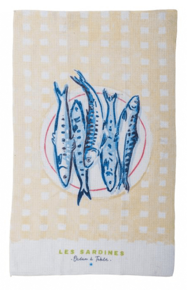 Torchon Maxima - sardines — Bloomingville , Lyon