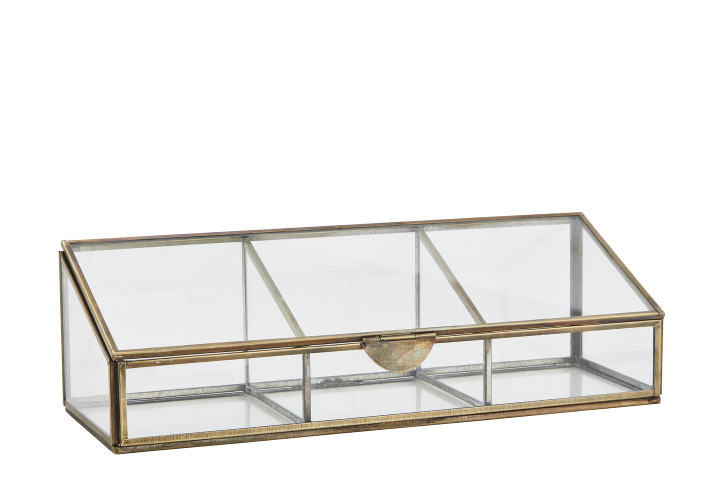 Boîte à bijoux penchée - 3 cases — Madam Stoltz , Lyon