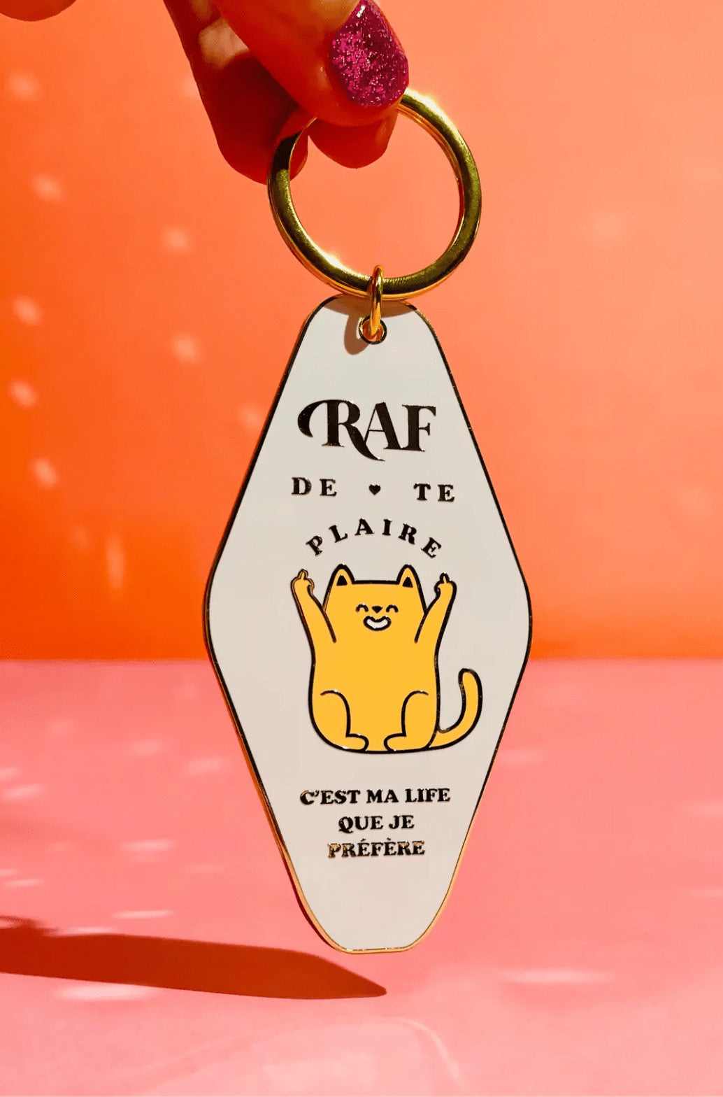 Porte-clés C'est ma life que je préfère — Fortes , Lyon