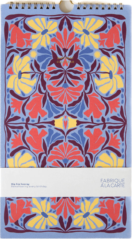 Calendrier d'anniversaires - Flora — A-Journal , Lyon