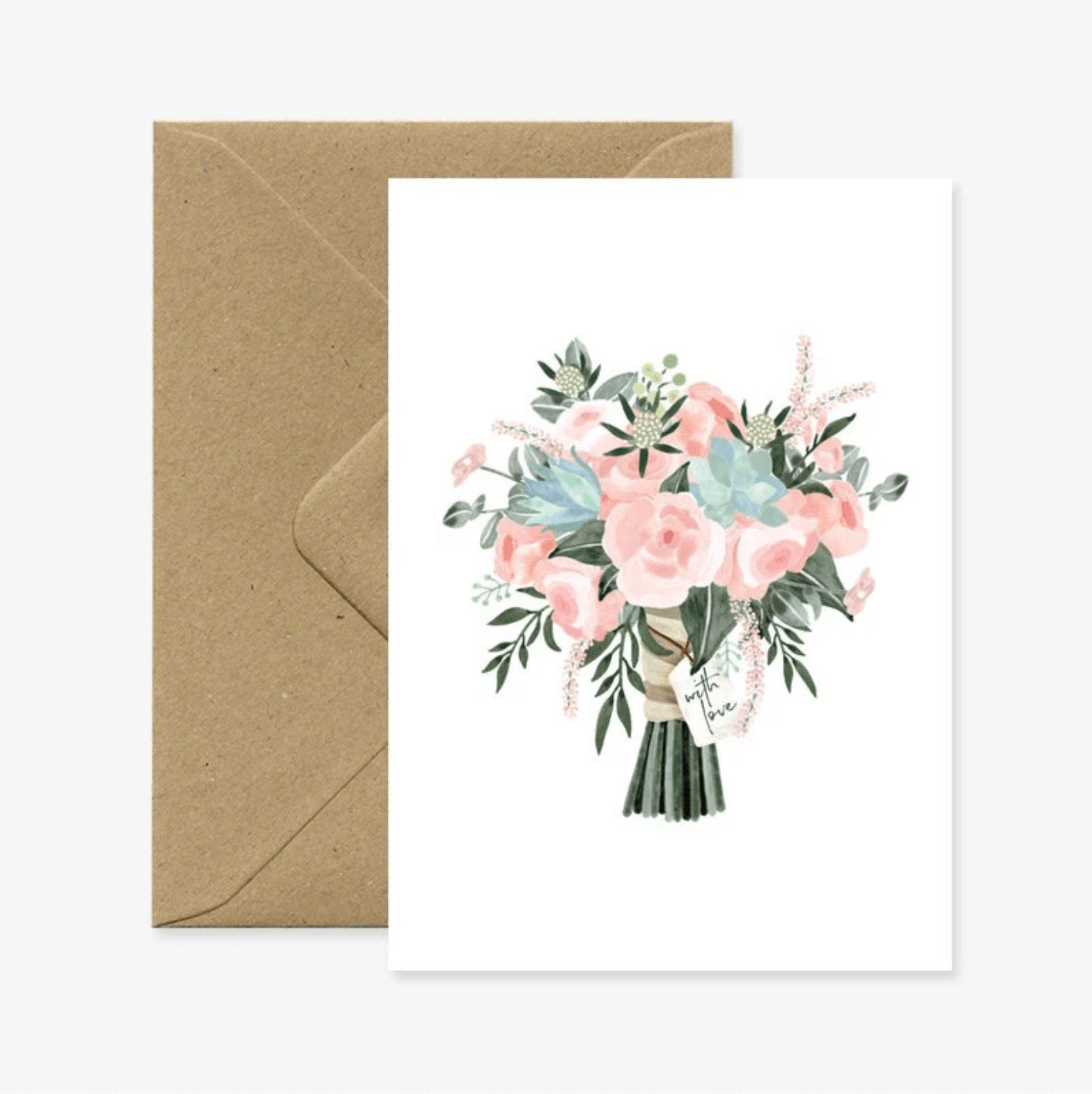 Carte Bouquet with love — All the ways to say , Lyon