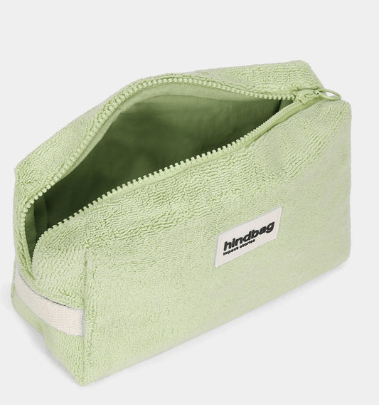 Trousse de toilette Leon - Eponge vert amande — Hindbag , Lyon