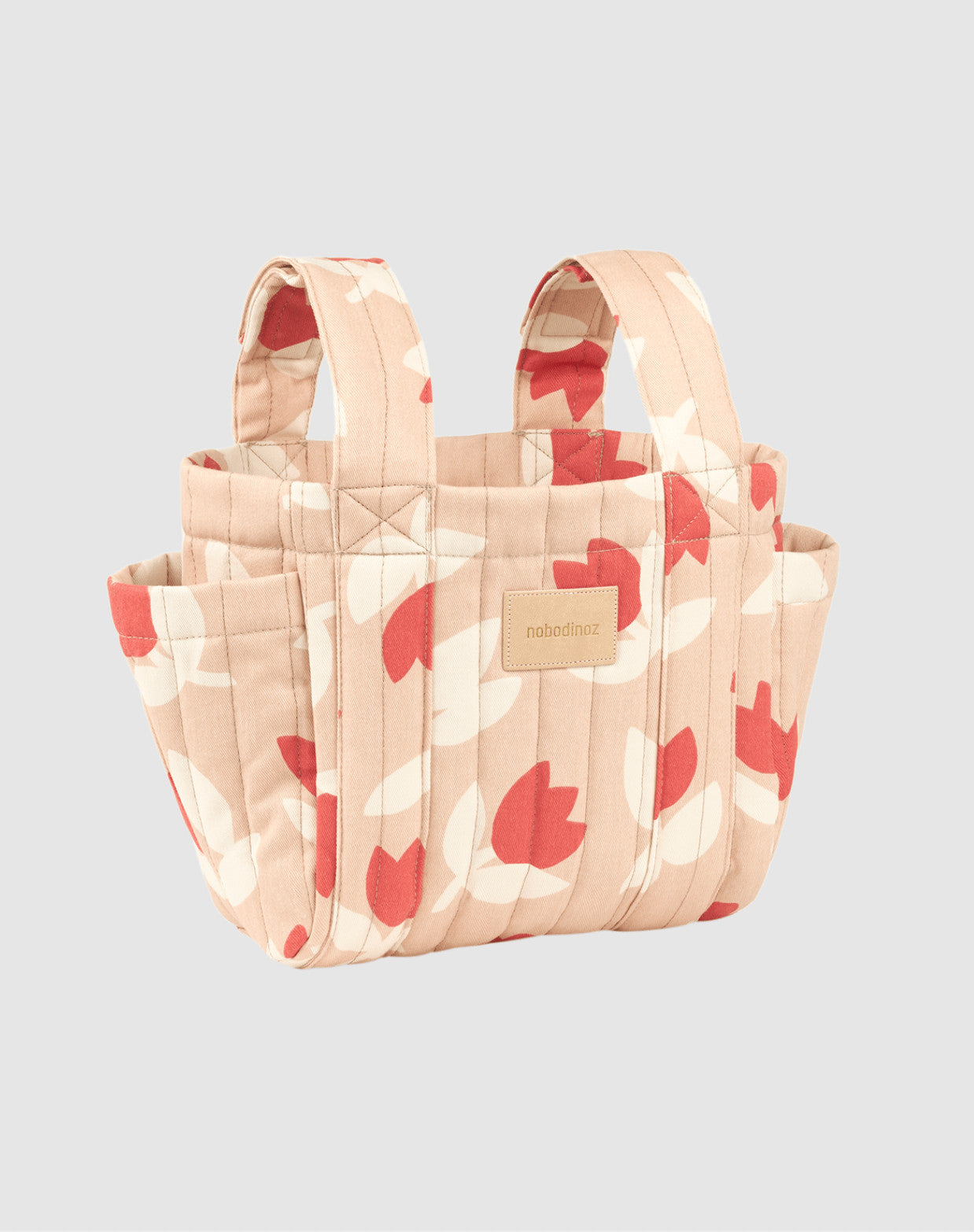 Organisateur de poussette Hyde Park Red tulips ― Nobodinoz – L