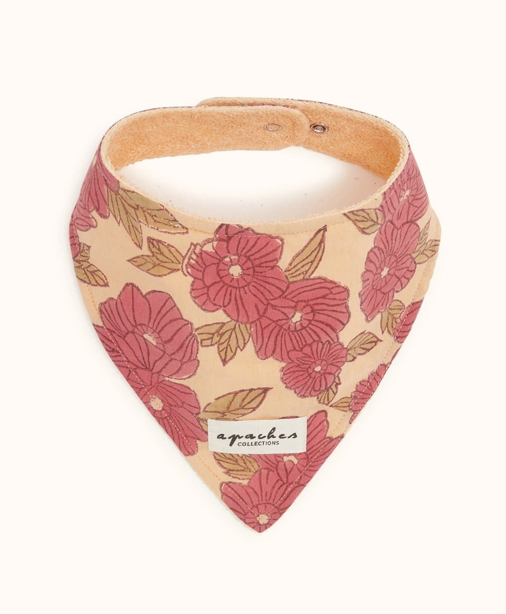 Bavoir Bami Bloom - Macadamia — Apaches collections , Lyon