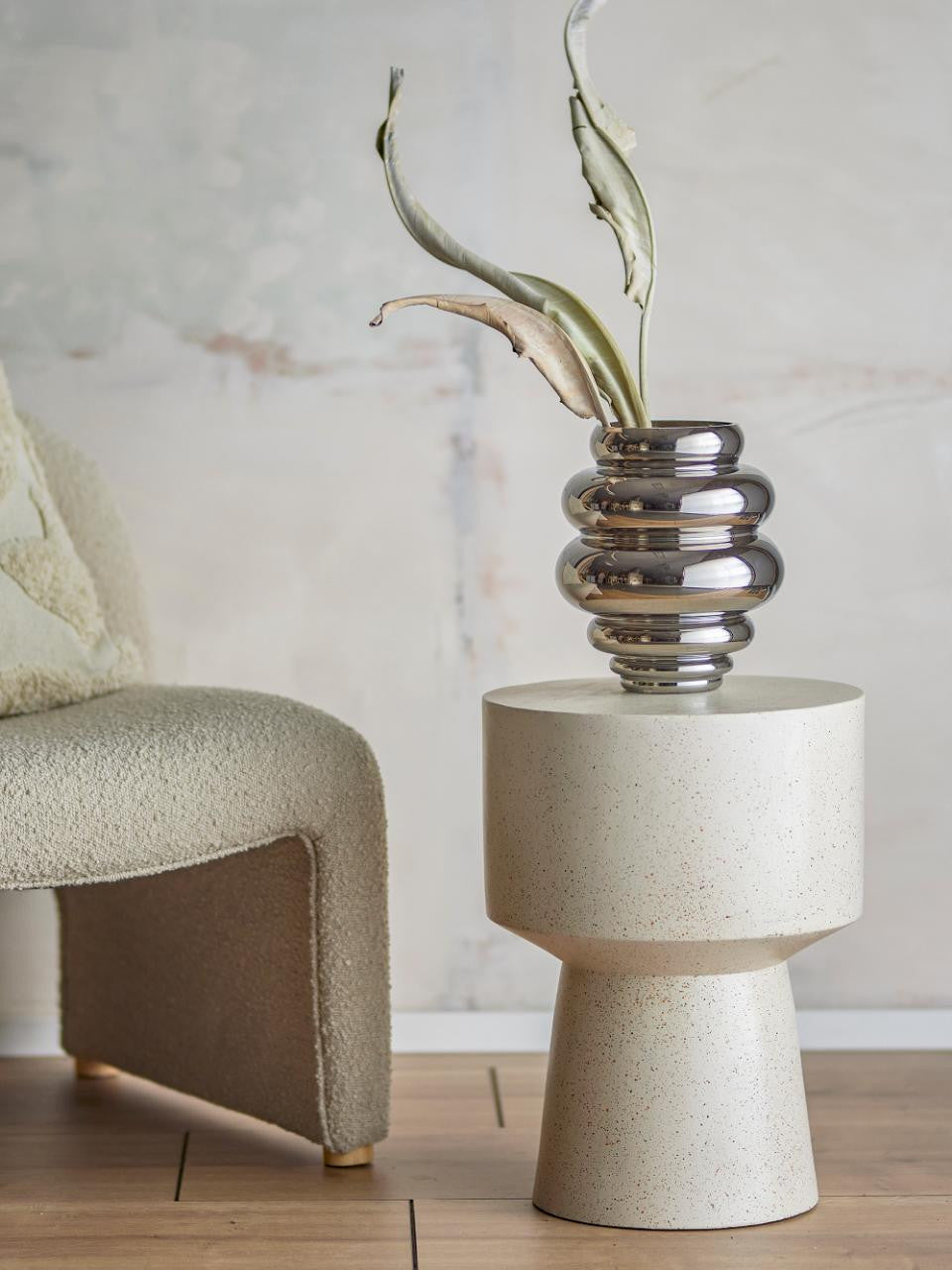 Vase Zorya - argent — Bloomingville , Lyon