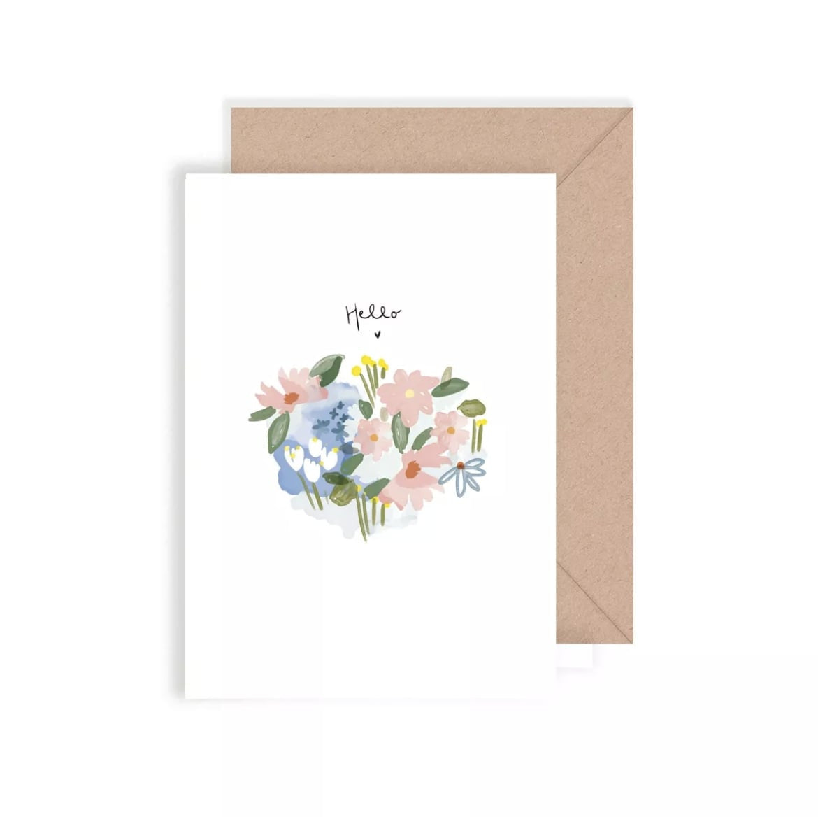 Carte double Hello, petit jardin fleuri — My lovely thing , Lyon