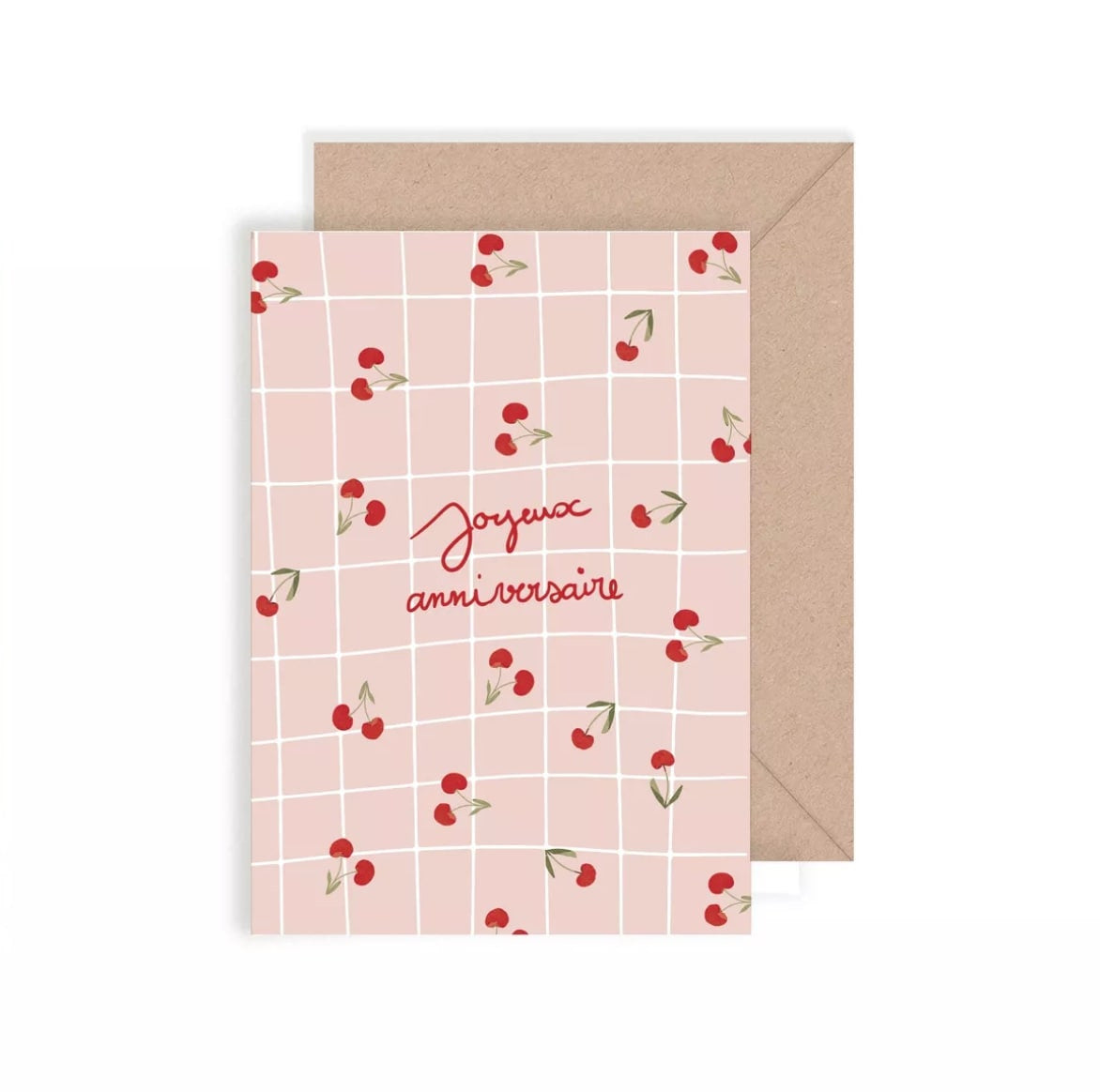 Carte double Joyeux anniversaire - Belle de mai — My lovely thing , Lyon