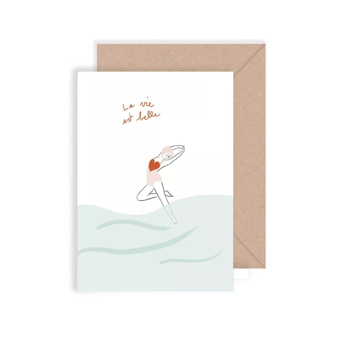 Carte double La vie est belle et légère — My lovely thing , Lyon