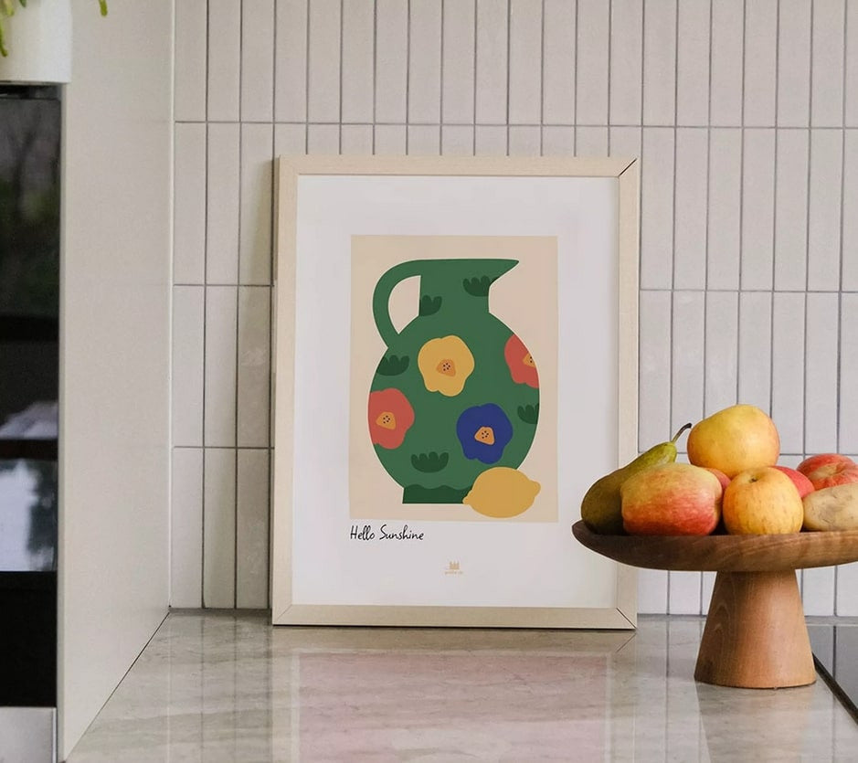 Affiche A3 - Hello sunshine — Ma petite vie , Lyon