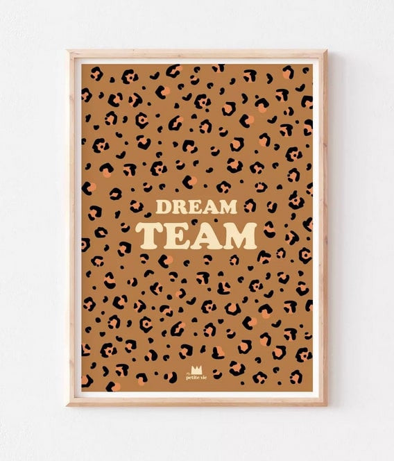Affiche A3 - Dream team — Ma petite vie , Lyon