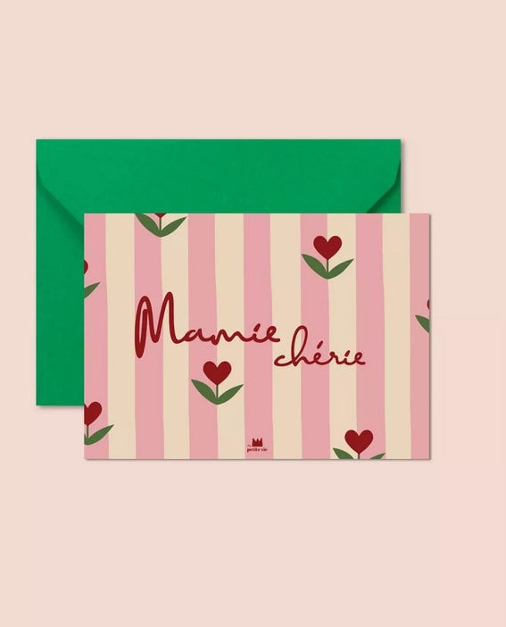 Carte Mamie chérie — Ma petite vie , Lyon