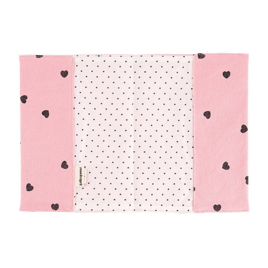 Protège cahier de santé Chloé - Coeur strawberry — Rose in April , Lyon