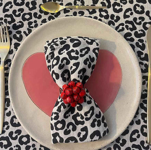 Serviette Laurene - Graou greige — Rose in April , Lyon