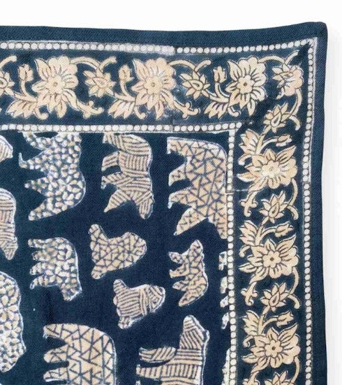 Small foulard Manika Ours - Orage — Apaches collections , Lyon