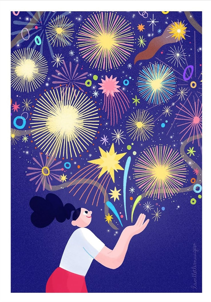 Affiche A3 - La lumière est en toi — Lavilletlesnuages , Lyon