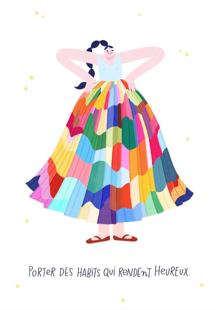 Affiche A3 - La jupe — Lavilletlesnuages , Lyon