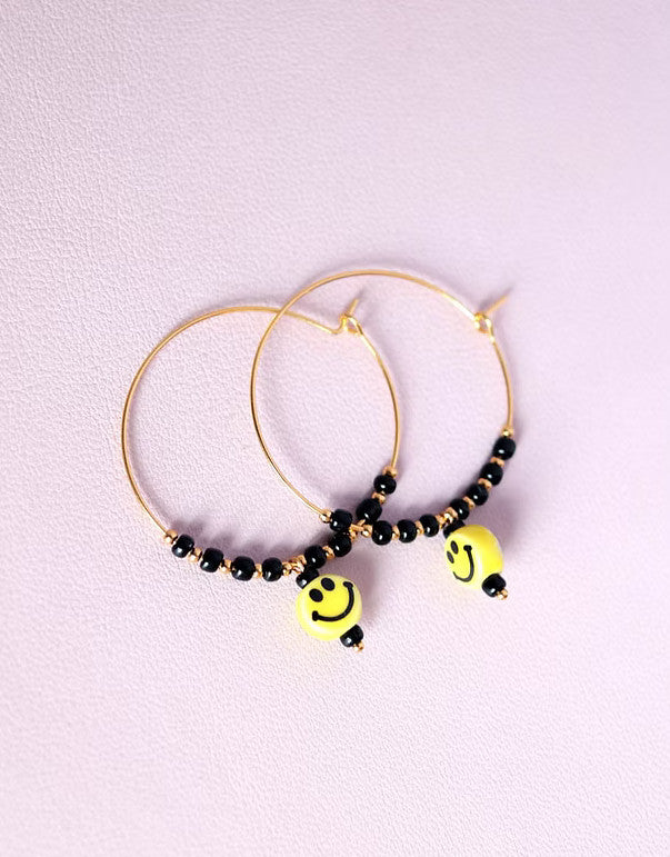 Boucles d'oreille Smile XL — Fosseth , Lyon
