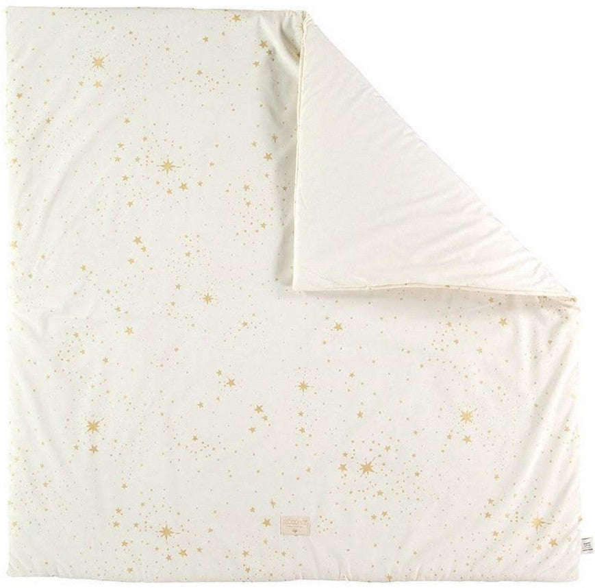 Tapis de jeu carré Colorado - gold secrets/white — Nobodinoz , Lyon