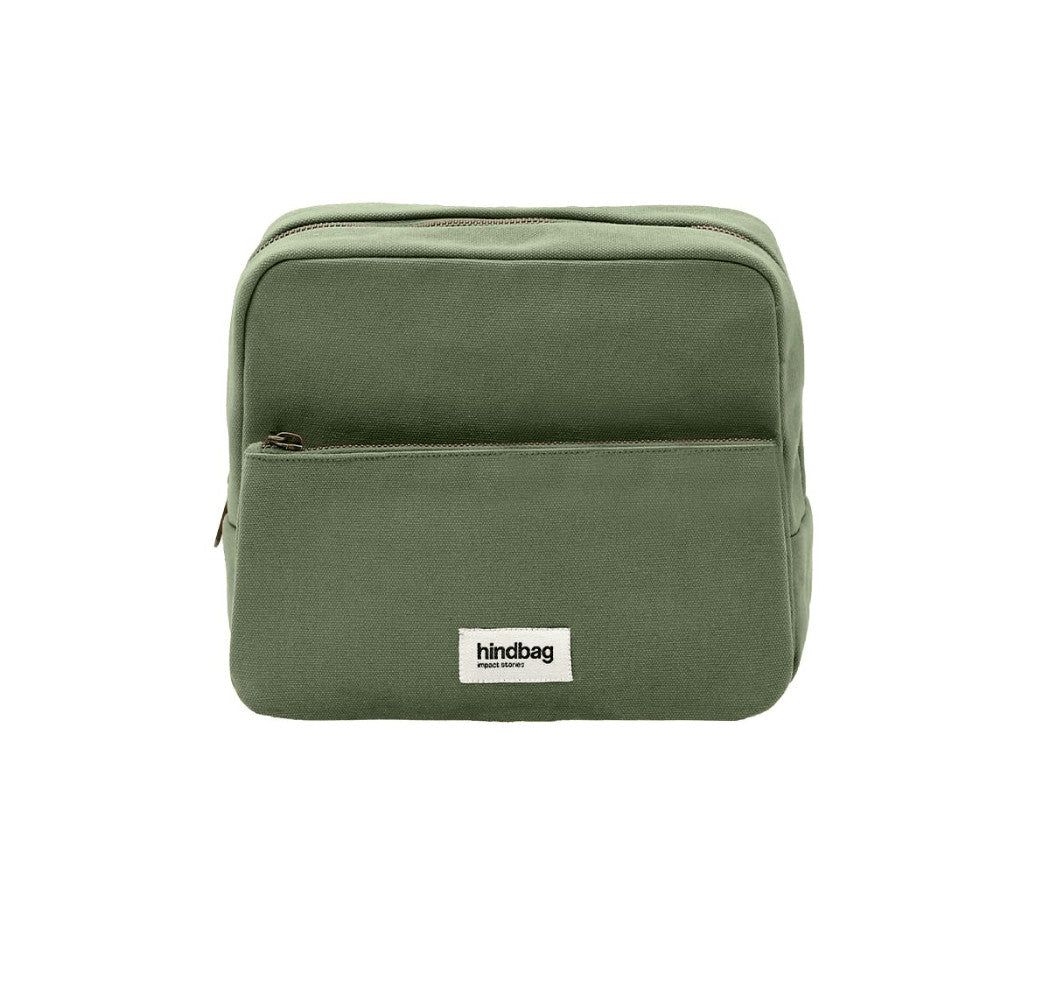 Trousse de toilette XL Alix - Olive — Hindbag , Lyon
