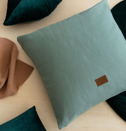 Coussin Aladdin 60x60cm - Eden green — Nobodinoz , Lyon
