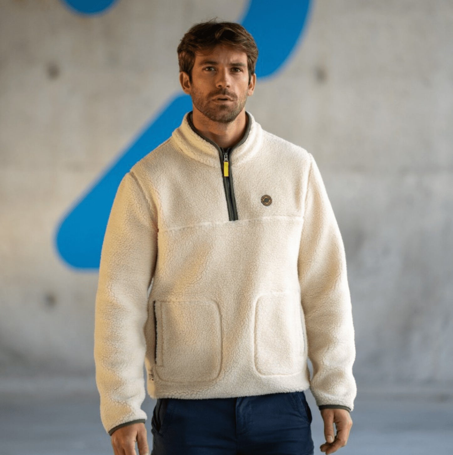 Pull sherpa Ivoire - Taille XL — Billybelt , Lyon