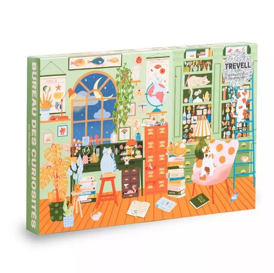 Puzzle Bureau des curiosités - 1500 pièces