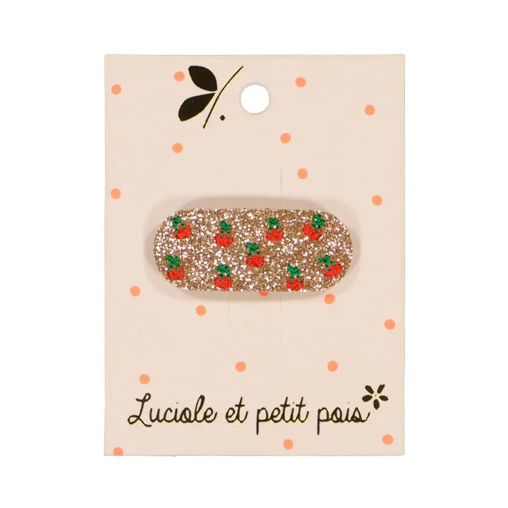 Barrette cerises - Rouge — Luciole et petit pois , Lyon