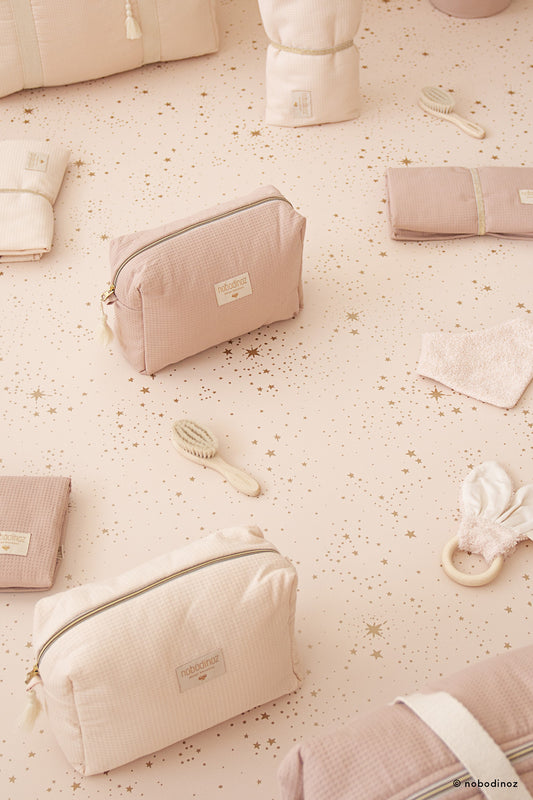 Matelas à langer nid d'abeille - Misty pink — Nobodinoz , Lyon