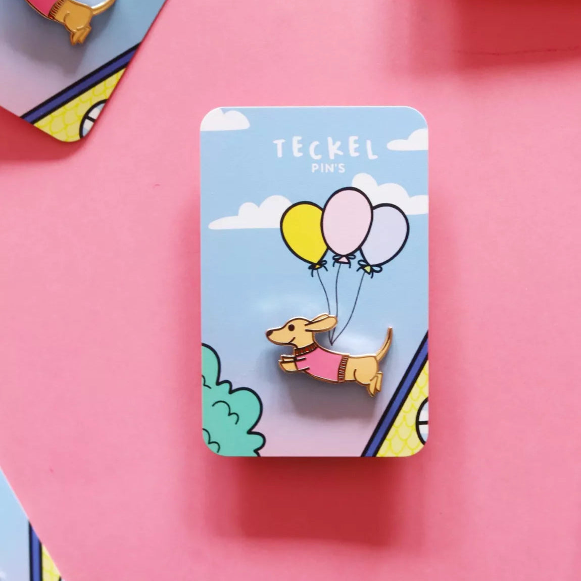 Pin's Teckel — Poulette magique , Lyon
