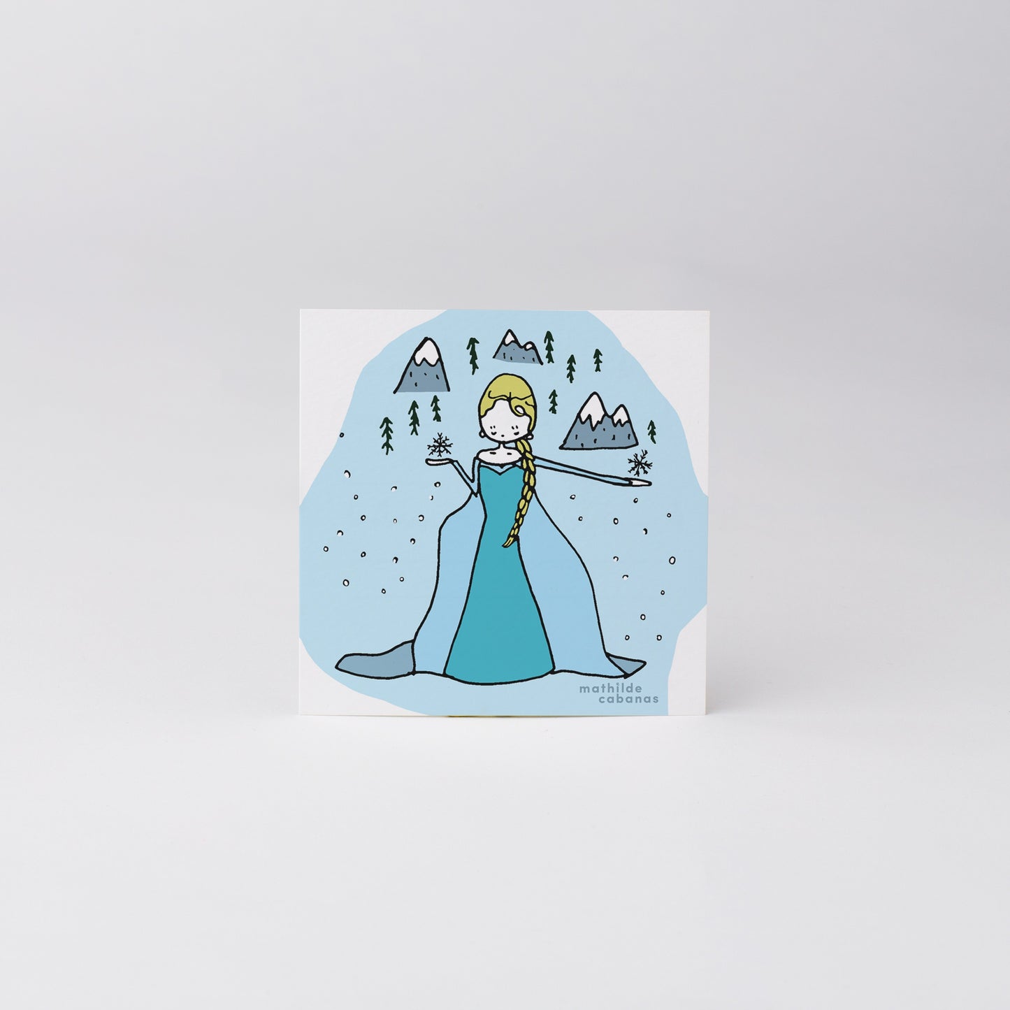 Invitations reine des neiges — Mathilde Cabanas , Lyon