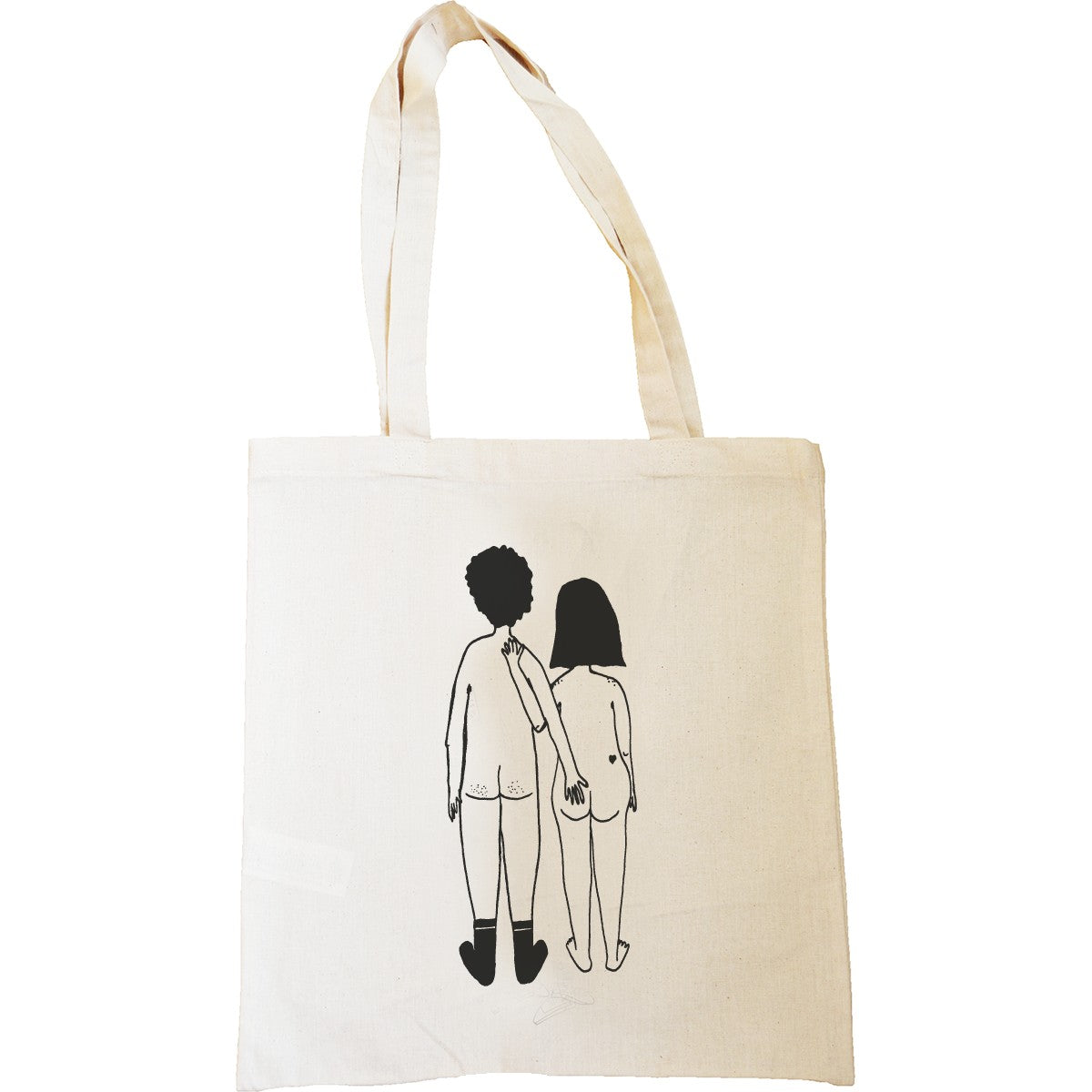 Tote-bag Couple nu de dos — Helen b , Lyon