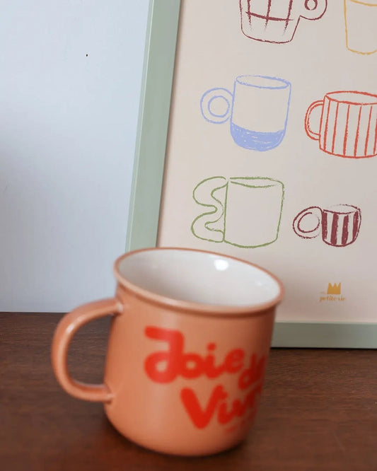 Affiche A3 - Les tasses