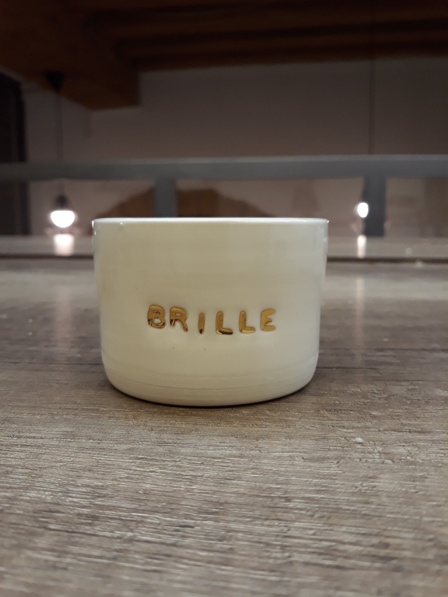 Luminion Brille réhaussé à l'or — Picotti Picotta , Lyon