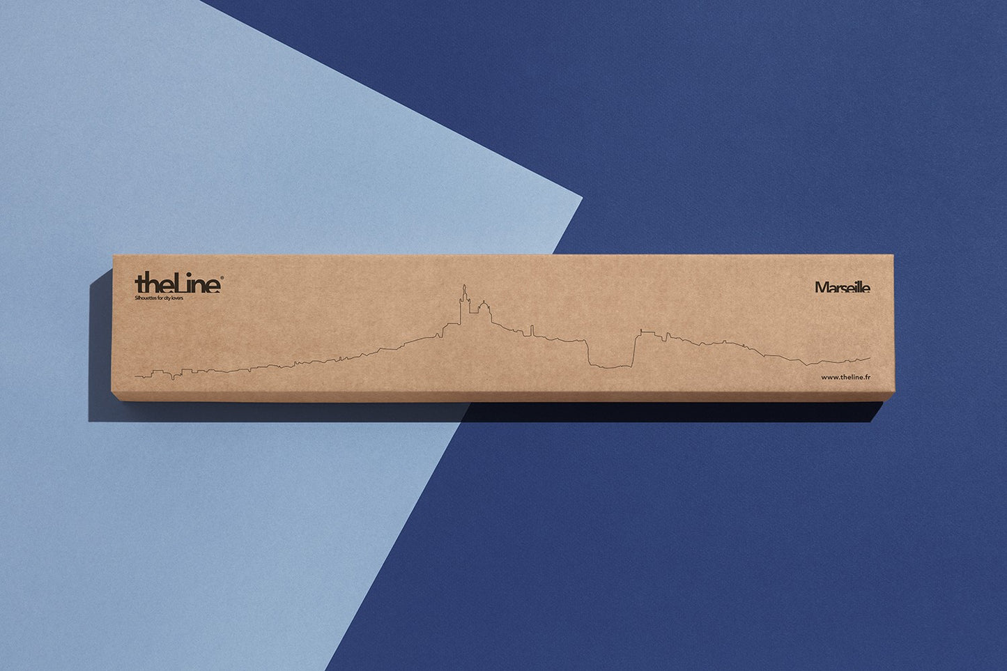 Silhouette de Marseille - noir — The Line , Lyon