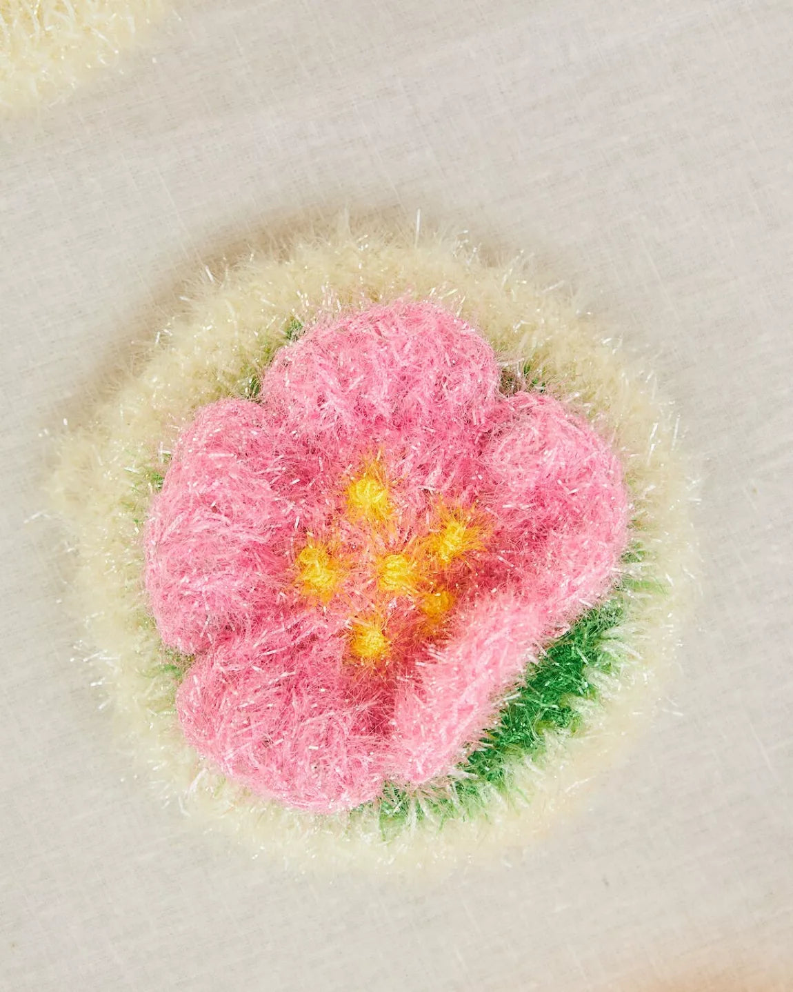 Eponge Fleur blanche — Seoul station , Lyon