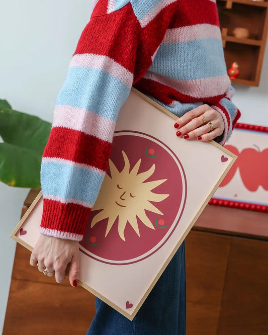 Affiche A3 - Soleil totem