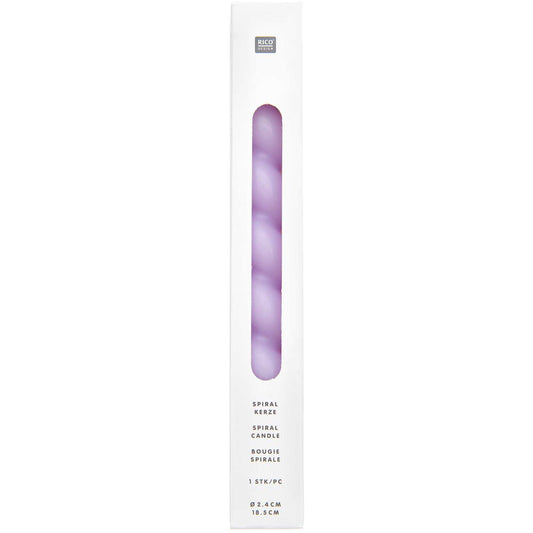 Bougie spirale 18,5 cm - Lilas — Rico design , Lyon