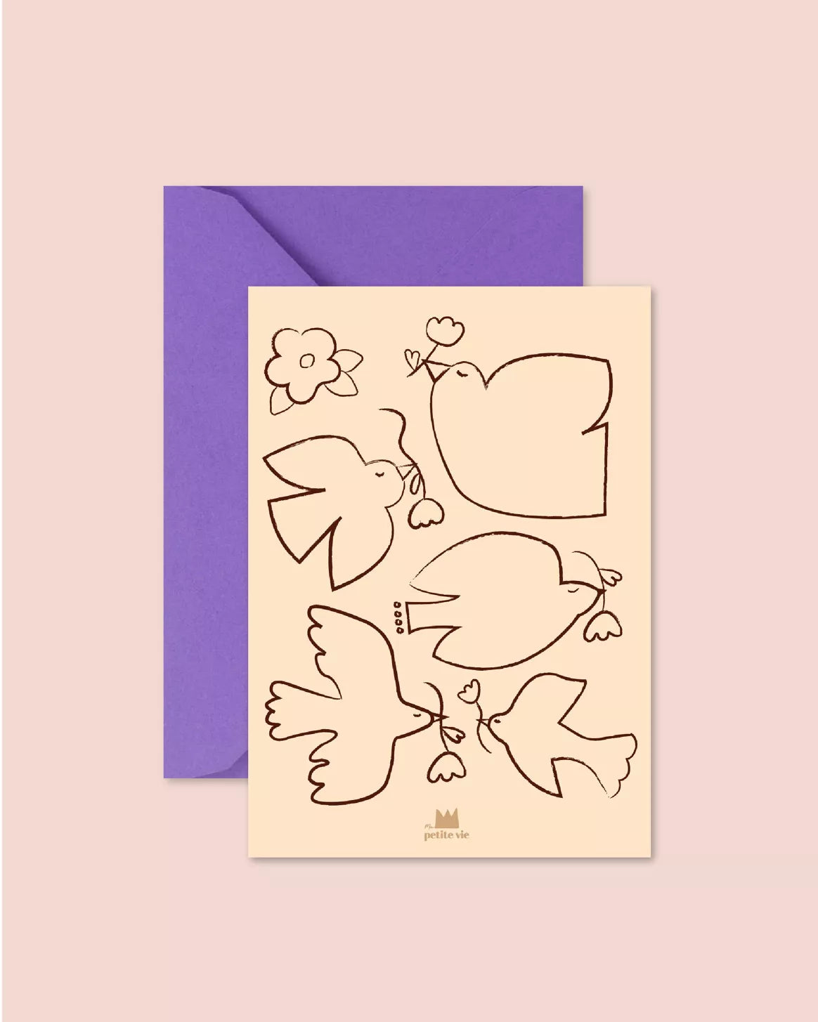 Carte Amour - Envolée poétique