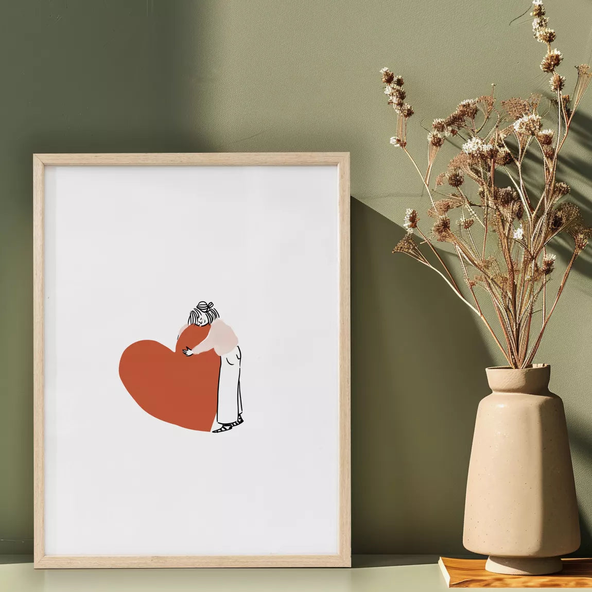 Affiche A5 - Serre moi fort