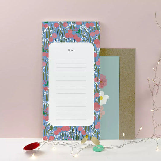 Bloc-notes Rose coquelicot