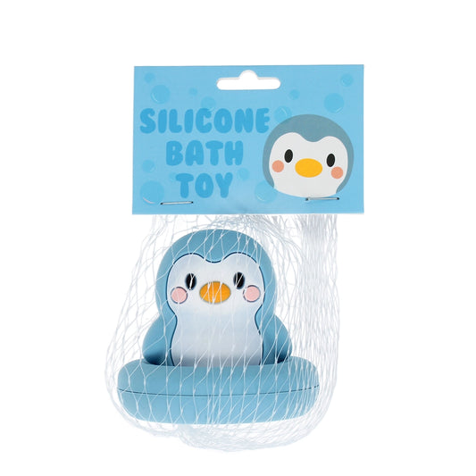 Jouet de bain - Pingouin bleu