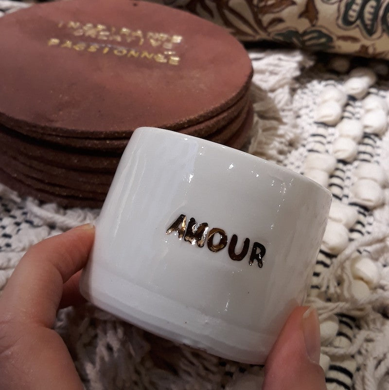 Luminion Amour réhaussé à l'or — Picotti Picotta , Lyon