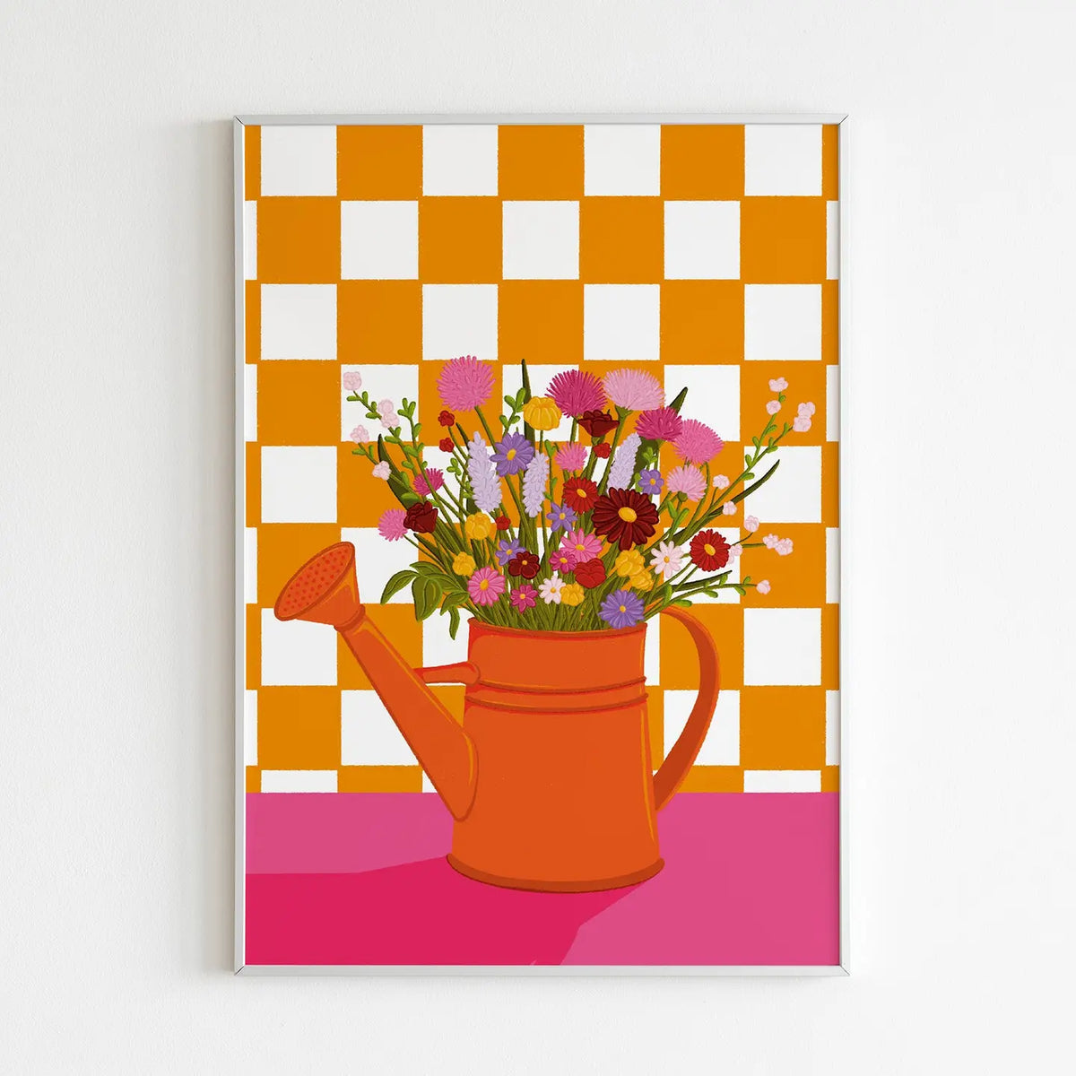 Affiche A5 - L'arrosoir fleuri