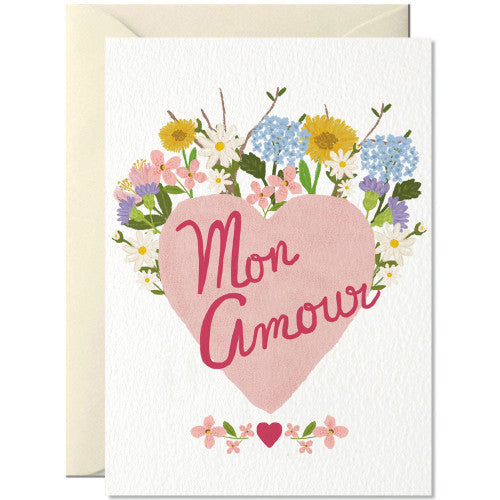 Carte - Mon amour - Nelly Castro — Nelly Castro , Lyon