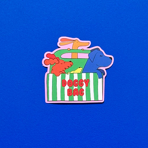 Sticker Doggy bag