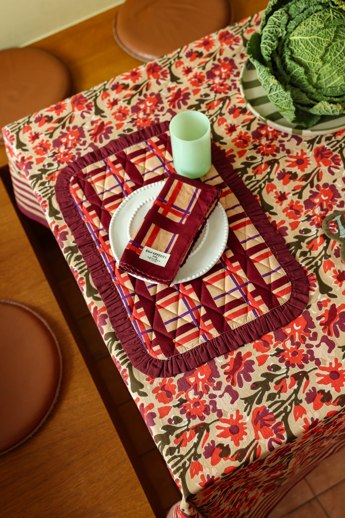 Serviette de table Biriani - Tartan Fossil