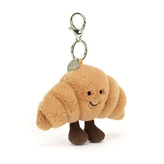 Peluche amuseables Croissant Bag Charm